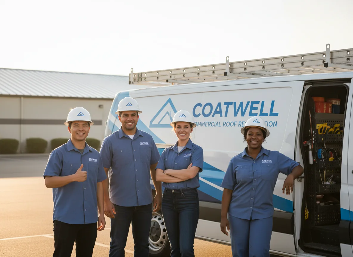 Commercial roof coating company in New London, NC